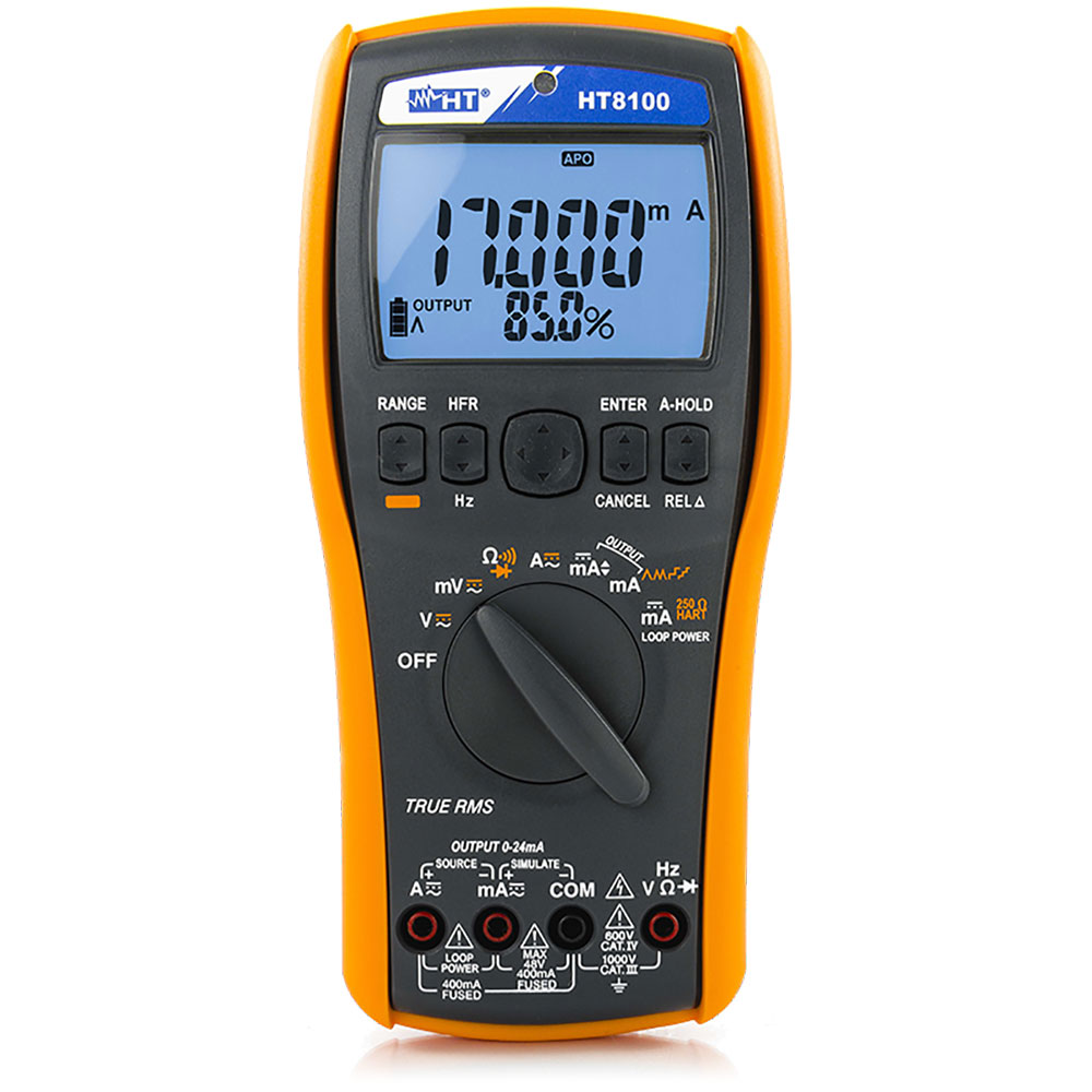 HT8100 - Professional process calibrator/multimeter