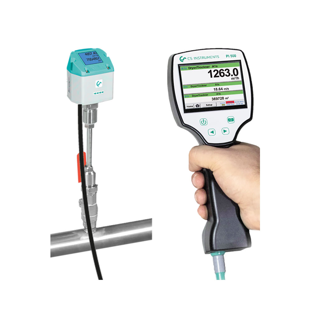 PI 500 for e.g. portable flow measurement