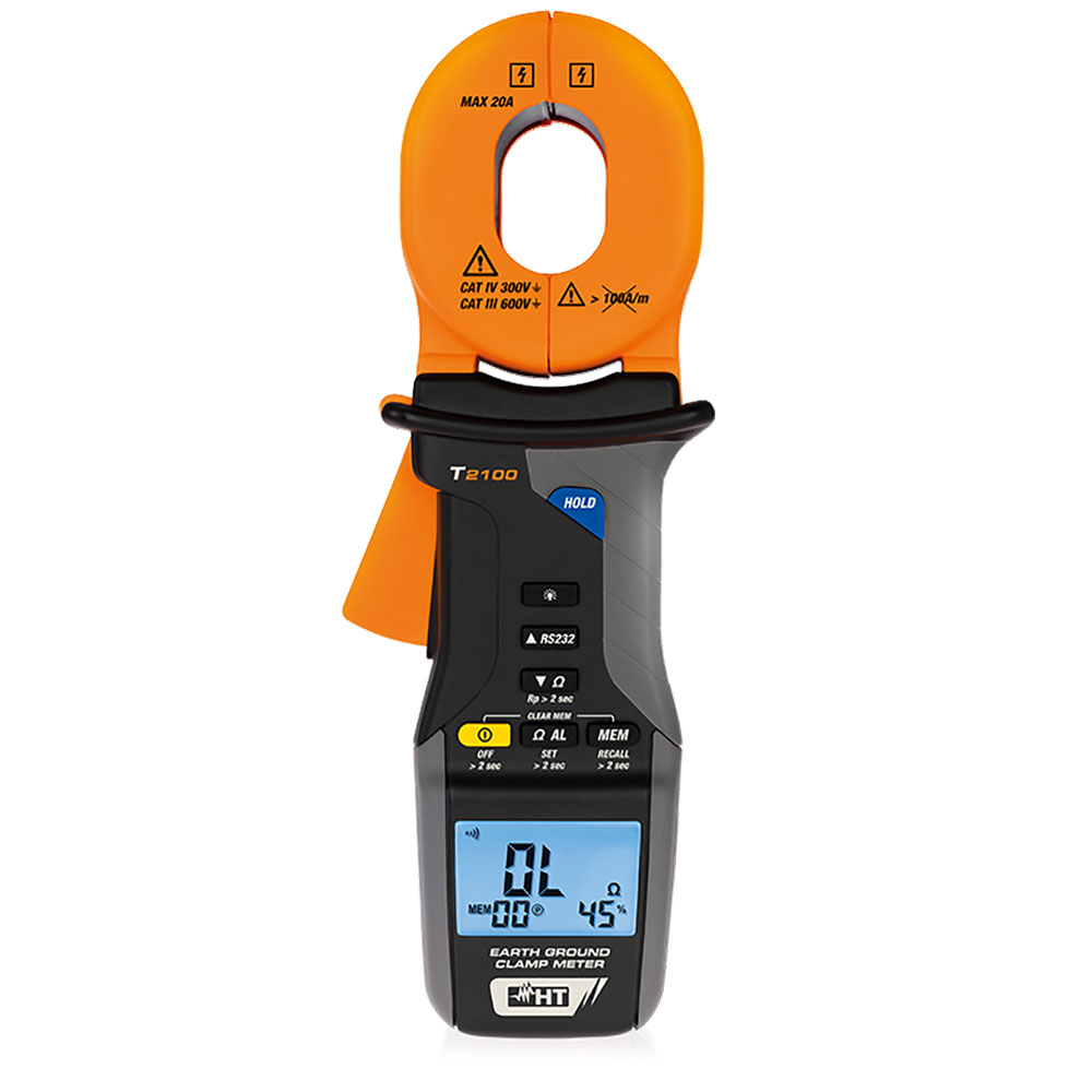 T2100 - Clamp meter for measuring earth resistance