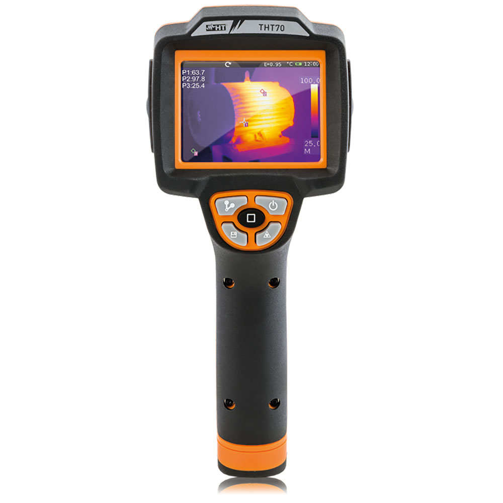 THT70 - Advanced infrared camera with touch screen with 384x288pxl resolution